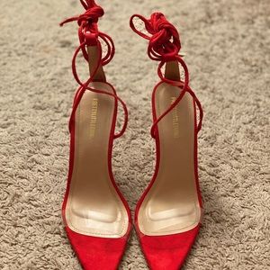 PrettyLittleThing wrap heels